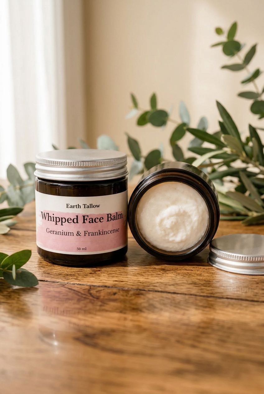 Whipped Face Balm – Geranium & Frankincense