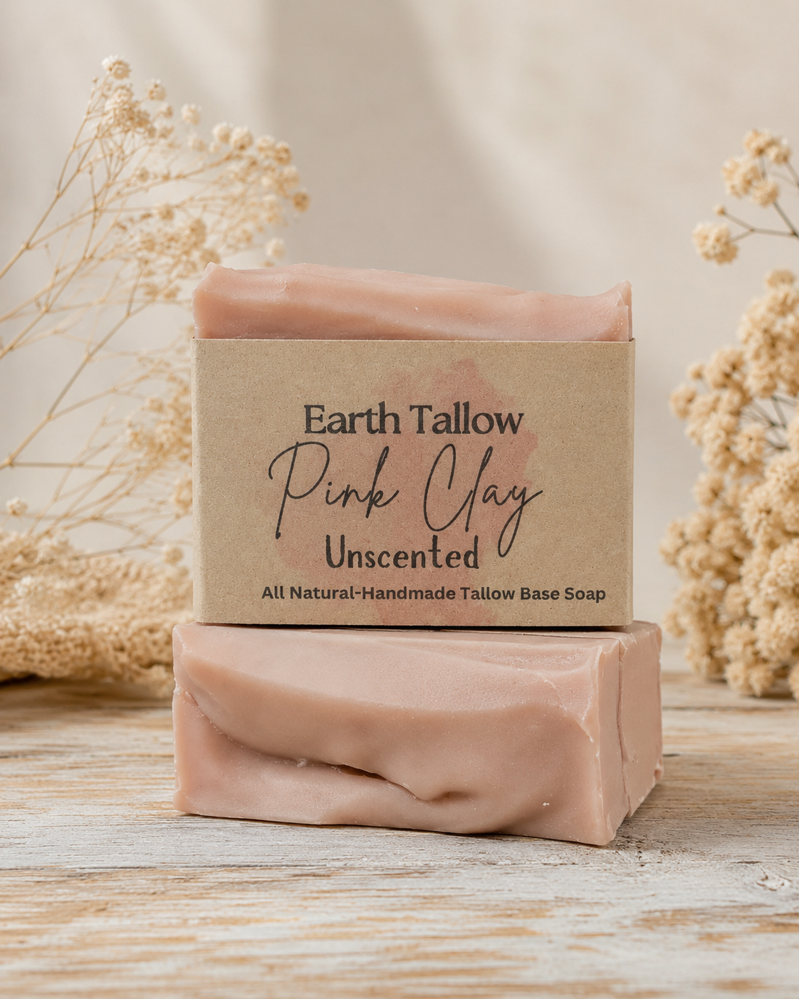 Earth Tallow Body Bar – Pure Unscented Tallow Soap