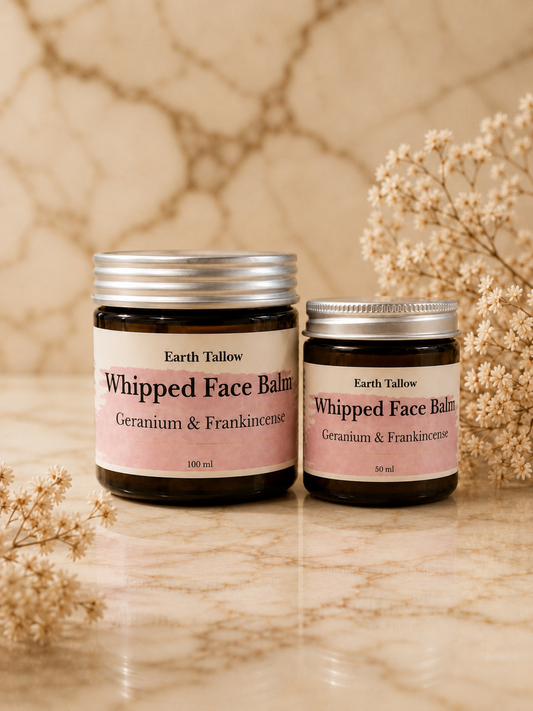 Whipped Face Balm – Geranium & Frankincense