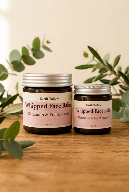 Whipped Face Balm – Geranium & Frankincense