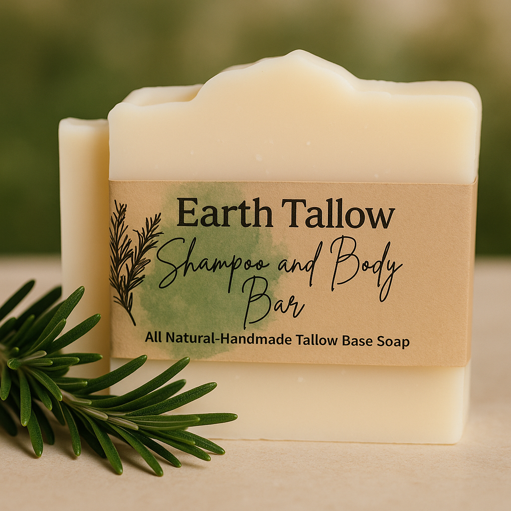 Shampoo & Body Bar – Rosemary & Peppermint