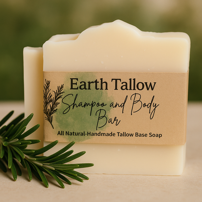 Shampoo & Body Bar – Rosemary & Peppermint