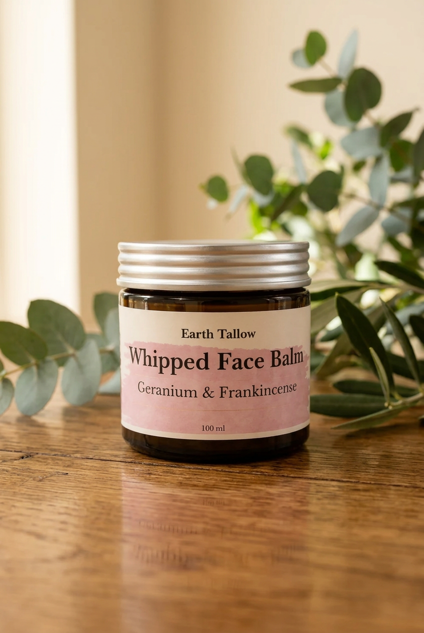 Whipped Face Balm – Geranium & Frankincense