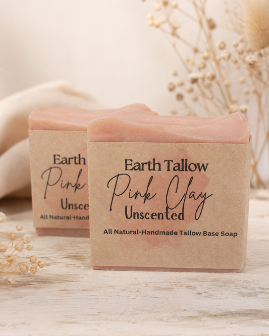 Earth Tallow Body Bar – Pure Unscented Tallow Soap